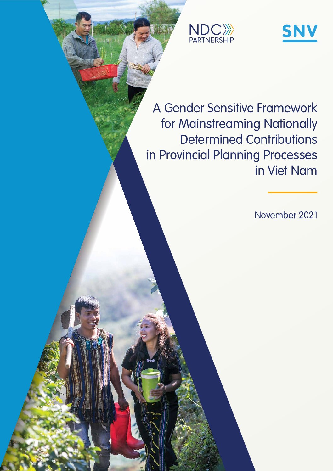 A Gender Sensitive Framework for Mainstreaming Nationally Determined Contributions in Provincial Planning Processes in Viet Nam